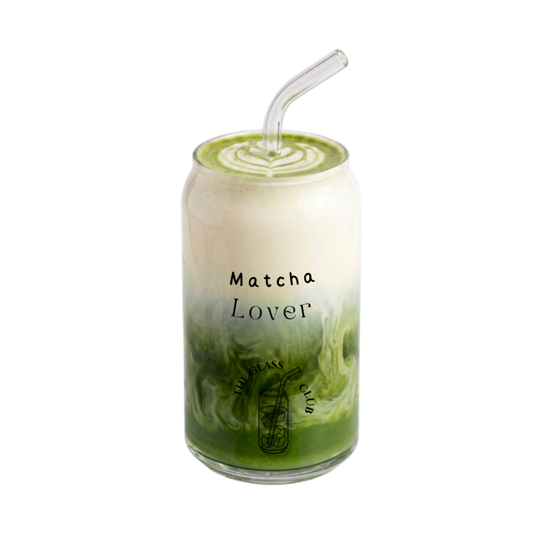 Verre Canette Matcha – "Matcha Lover"